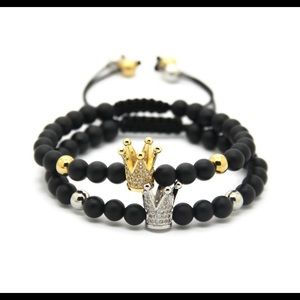King + Queen Bracelets His & Hers